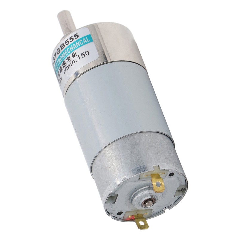 DC 12V 100RPM Gear Motor High Torque Electric Micro Speed