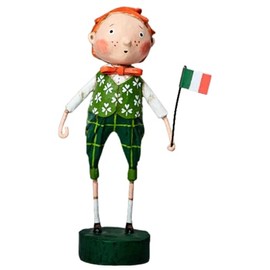 Lori Mitchell 16705 Tristan Go Braugh Irish Figurine 6.25"