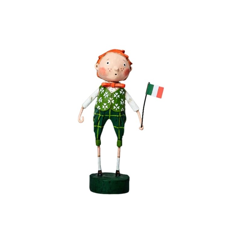 Lori Mitchell 16705 Tristan Go Braugh Irish Figurine 6.25"