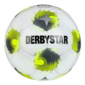 Derbystar Fußball Brillant TT AG v25 Artificial Grass Training Ball White/Yellow/Grey Size 5