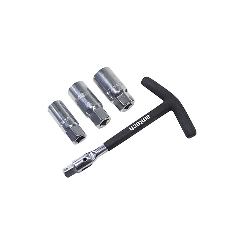 Mr. Gadget's Solutions 4pc T Bar Spark Plug Wrench Set