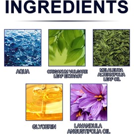 Plant Drops - Plant Drops For Nails Care, Oregano Tea Tree 10 ml/0.34 Fl.oz