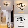 Toolight LED Ceiling Light, 22 W, 2500 lm, Modern Aluminium