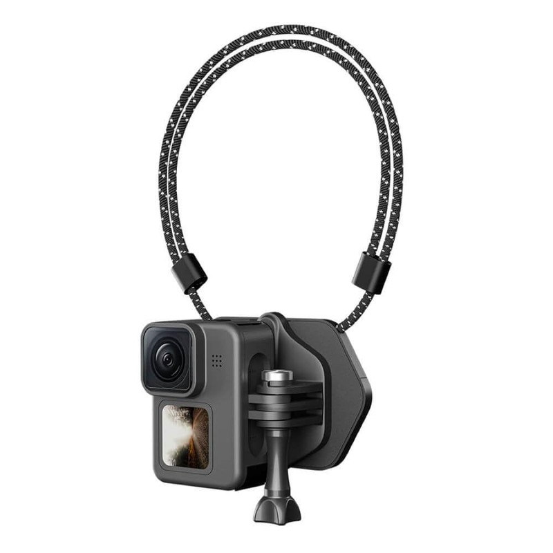 TELESIN Magnetic Snap Mount for GoPro Hero 13/12/11/10/9/8/7/6/5/Max, Insta360 Series,