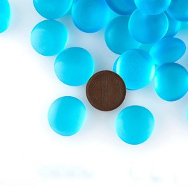 MUYYIKA Glass Granules Flat Round Glass Stones Decorative Stones, Colored Stones, DIY Jewelry, Accessory Parts, Bottom Sand, Gravel, Aquariums, Aquariums, Garden Ornaments, Beach Accessories, Resin