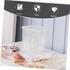 GANAZONO 2pcs Desktop Storage Box Transparent Organizer for Cosmetics Jewelry