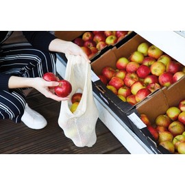 KitchenCraft Eco-Friendly Set of 3 Cotton Produce Bags