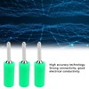 100Pcs Banana Plug Male Nickel Plated Brass Pin Straight for