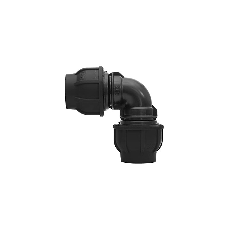 Gebo Plast Angle 20 25 32 90° PE Clamp Fitting