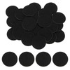 uxcell 120Pcs Round Felt Circles, 30mm (1-1/8") Black Non-Woven Felt