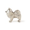 Japanese Spitz Made in UK Artistic Style Dog Figurine Collection