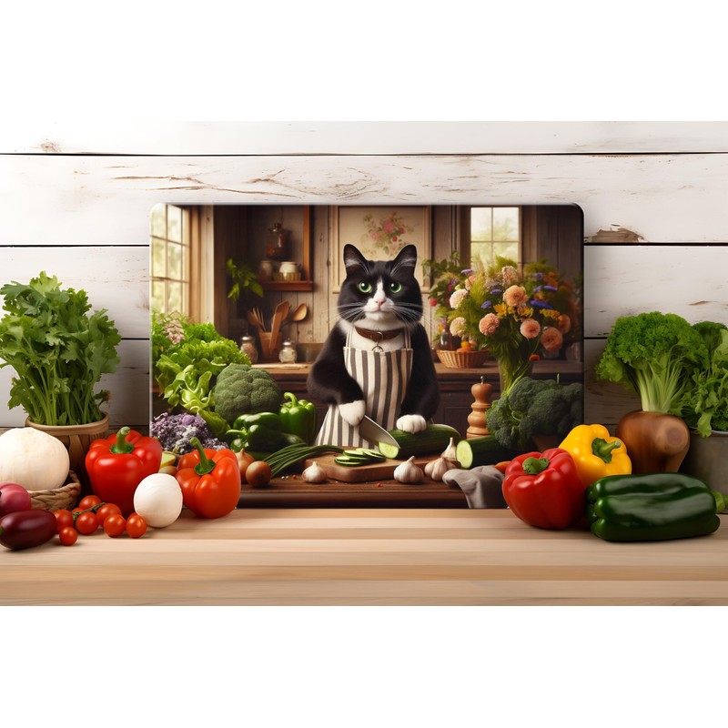 Noble & Page - Tempered Glass Cutting Board - 285x200mm