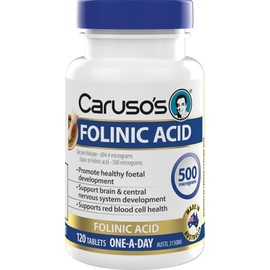 Caruso's Buy Caruso's Folinic Acid 120 Tablets Online