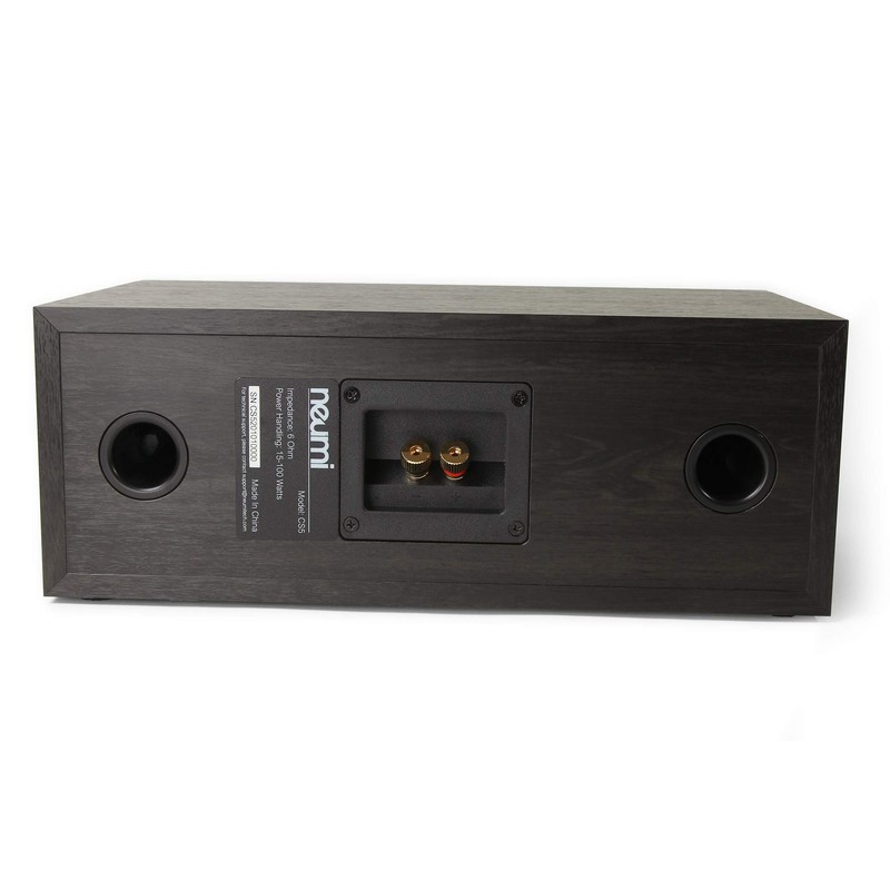 NEUMI CS5 Center Channel Speaker, Dual 5-Inch Woofers, 1-Inch Tweeter,