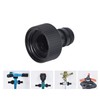 Faucet Hose Extension Connector & Sprinkler Adapter Water Tap Extension Connector 10ea