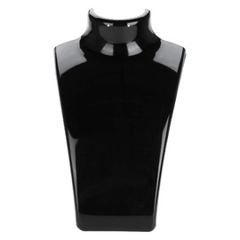 Yanmis 3 Colors Jewelry Display Stand Mannequin Bust Stand Necklace Holder, Jewelry Display Rack, Beautiful and Practical for Necklace for Earring(black)