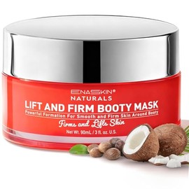 Enaskin Naturals Crema reafirmante corporal anticelulítica: Loción de glúteos para apretar y levantar con tecnología térmica 3D para muslos, vientre, 