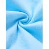 Girls Dresses Blue Wedding Bowknot Flutter Sleeve Square Neck Princess