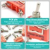 DaFuRui Waterproof Toggle Switch，10Pack 2 Position 2 Pin ON-Off Metal