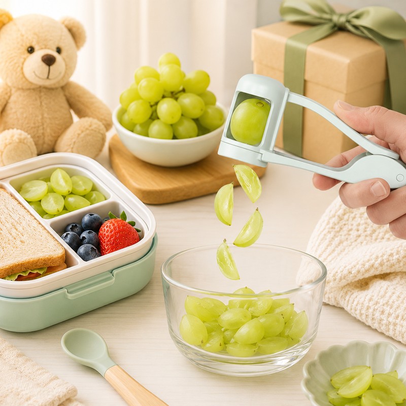 Grape & Cherry Tomato Slicer for Quick Meal Prep –