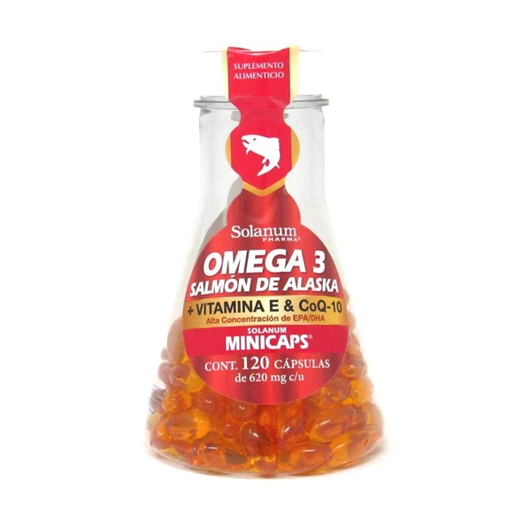 Solanum - Omega 3 - 120 Mini Cápsulas hechas con