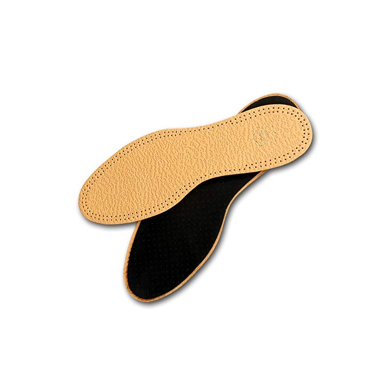 Natural Premium LEDER PEKARI Slim Insole Cream Colour For Shoes