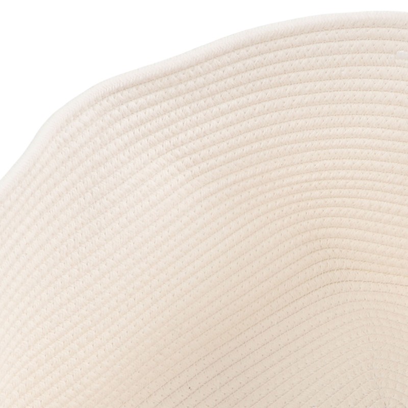 Cotton Rope Basket Large Capacity Multifunction Rope Woven Blanket Basket