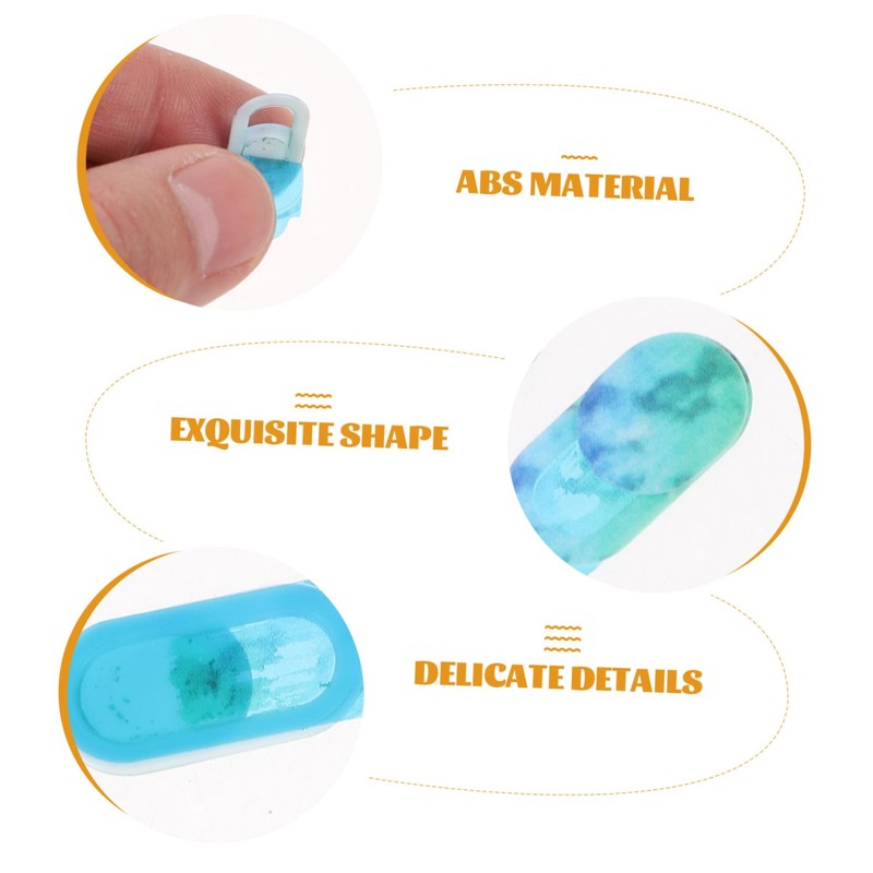 jojofuny 4pcs Laptop Camera Cover Slide Webcam Privacy Protector Abs