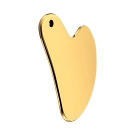 Stainless Steel Gua Sha Facial Tools Skin Care Mother's Day Gifts (Gold)