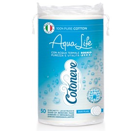 Cotoneve 91632 Pack of 50 Cotton Makeup Removal Pads Maxi Round