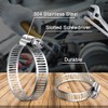 52 Piece 6-51 mm Hose Clamp Set, Leryati Hose Clamp