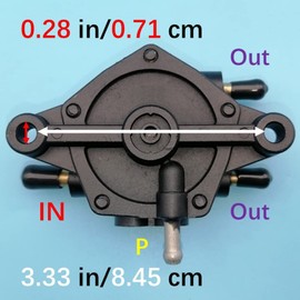 Tuzliufi Fuel Pump Compatible with Arctic Cat Yamaha Grizzly Rhino 450 660 YXR450 YXR660 Yxr YFM660 Yfm DF62-702 42-5312 1006-0287 150 250 300 350 366 0371 375 400 425 450 500 550 1000 Z107