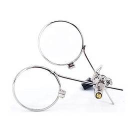 JEWELER'S EYE LOUPE Clip on Eye Glasses Jewelry Making Repair Magnifier Craft by harbour freight