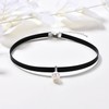 Yonhon Black Pearl Choker Necklace for Women
