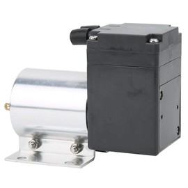 Suction Pump, -80 kpa 10 W DC24 V/DC12 V Vacuum Suction Pump with Stand, Industrial Parts, Long Life (DC 12 V)