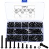 630 Piece M4 Screws Set, Allen Screws Nuts Set, Pan