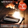 1 set Fire Starter Kit Flint,Survival Fire Steel Flint Striker