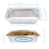 SINTOP Aluminum Foil Bread Pans Disposable | 1.5lb Loaf Pans