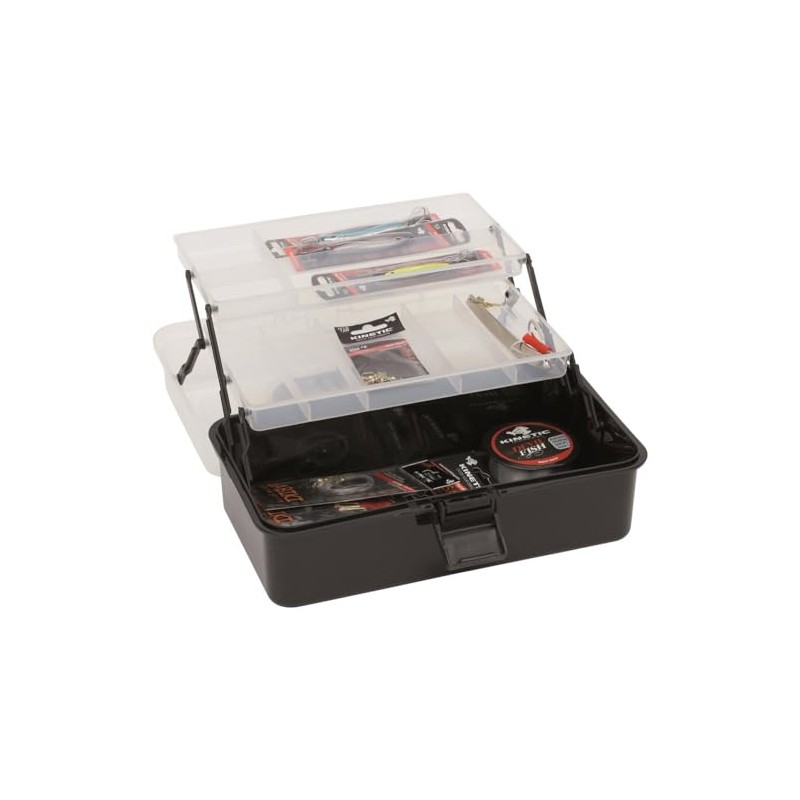 Kinetic Tackle Box Big Kit - Saltwater Starter Set with