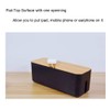 Sourcemall Cable Management Box| Power Stripe Organizer|Cord Organizer Box| Hide
