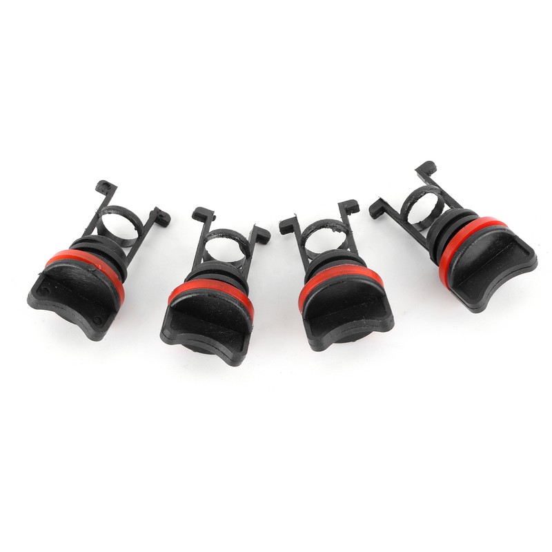 4pcs Boat Drain Bung Plugs Standard Coarse Thread with PE