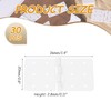 MECCANIXITY 30Pcs Small Pinned Nylon Plastic Hinges 1.4" x 0.8"