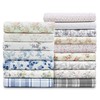 Laura Ashley Home - Queen Sheets, Cotton Flannel Bedding Set,