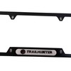 License Plate Frame for Trailhunter Stainless Steel Car Accessories Black