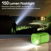 Solar Camping Lantern, Ultra Bright Collapsible Hand Crank LED Flashlight,