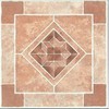 45 Self Adhesive Diamond Stone 12 X 12" Vinyl Flooring