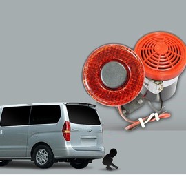 Truck Reversing Bell Backup Buzzer Rear Warning Sound 12V 24V Compatible W for 24V 2ea