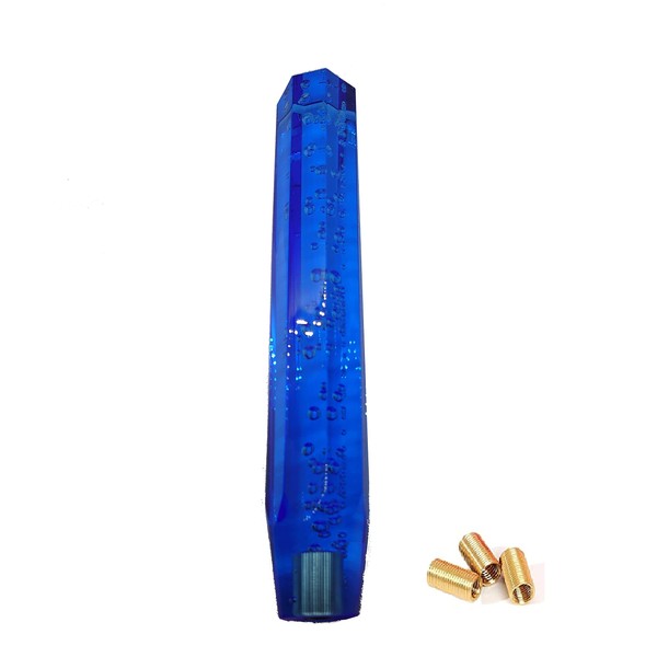 SakaSK Crystal Shift Knob, Bubble, Octagonal, 11.8 inches (300 mm),