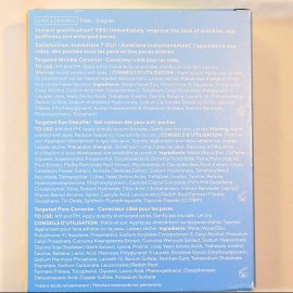 Murad 3pc 5 Minute Fix Targeted Corrector Pore Wrinkle Eye Depuffer Set 0.5oz *3