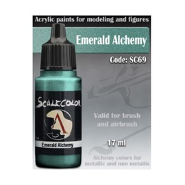 ScaleColor - Acrylic paint - METAL'N ALCHEMY Emerald Alchemy - SC-69 17ml bottle